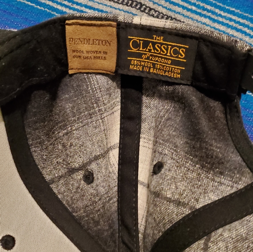 Pendleton Gray Wool Cap - image 5
